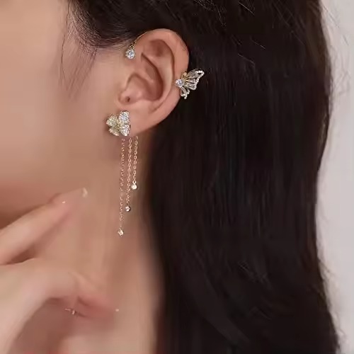 Sommerfugle-øreringe