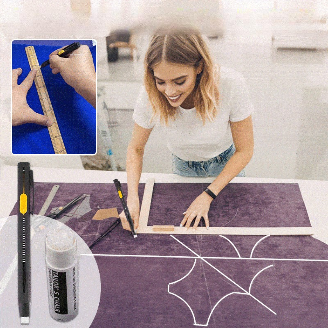 Stofmarkør, der kan viskes ud med varme