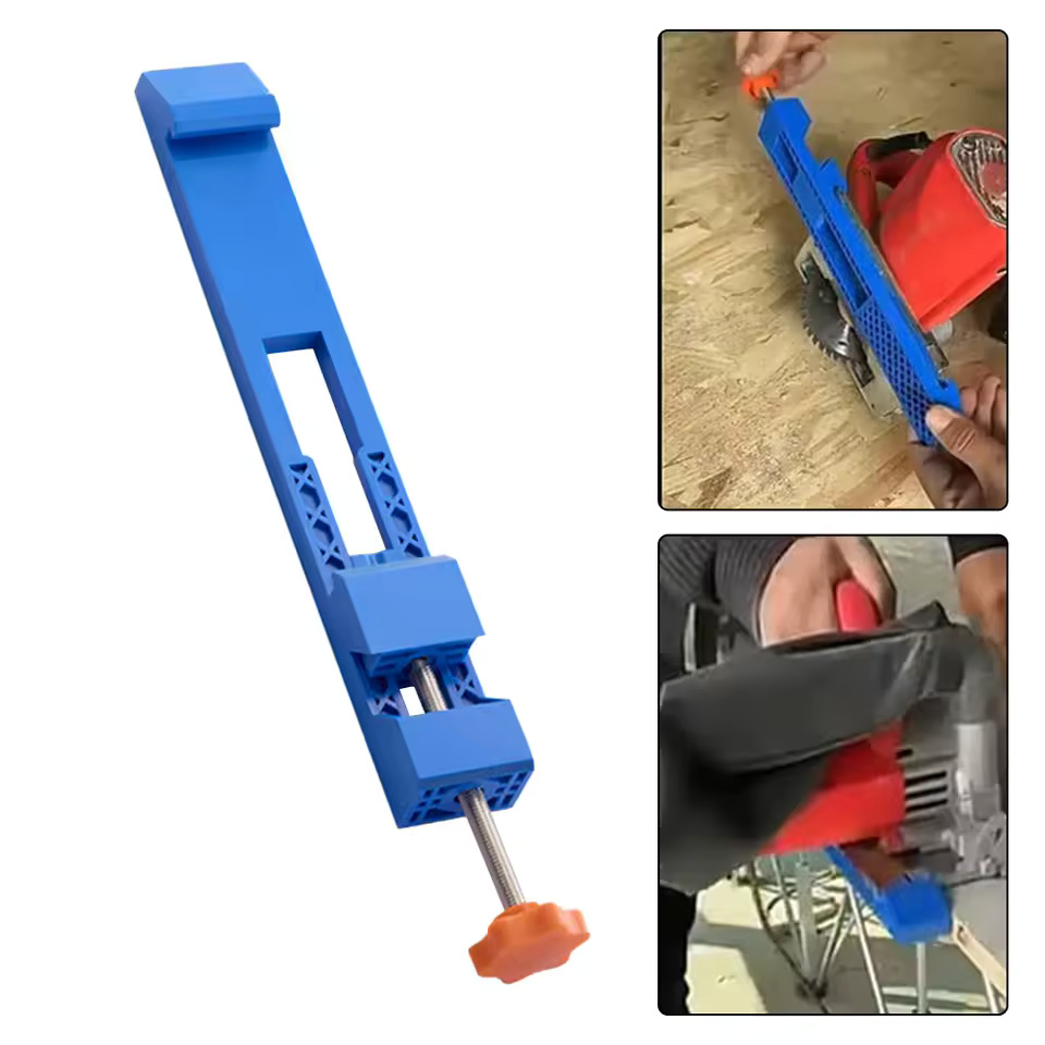 Bærbar, justerbar knivholder