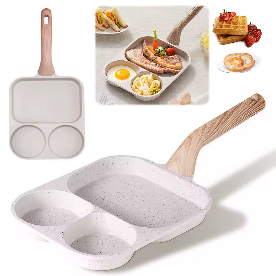 3-i-1 non-stick stegepande