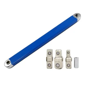 Extended socket wrench