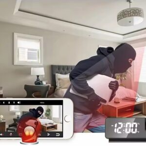 Projection camera clock