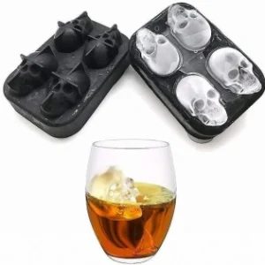 Skull ice mold