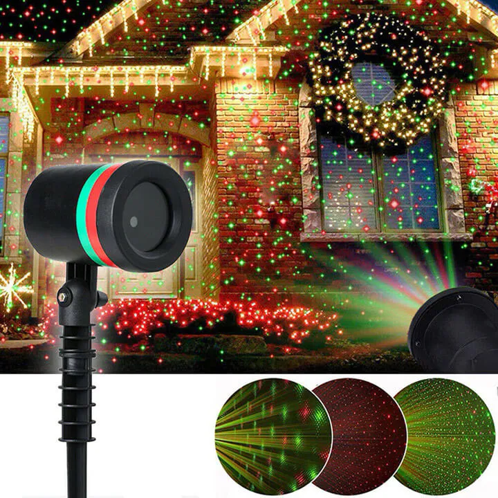 Christmas laser projector