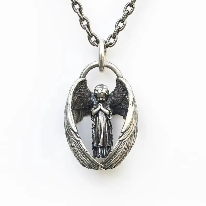 Angel wings necklace