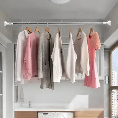 Clothes hanging rod