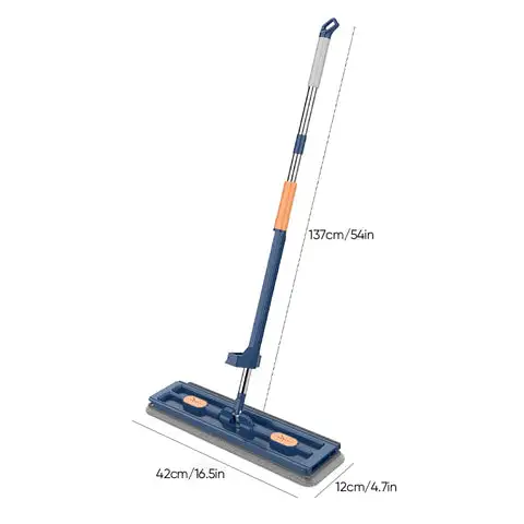 Floor mop cleaning