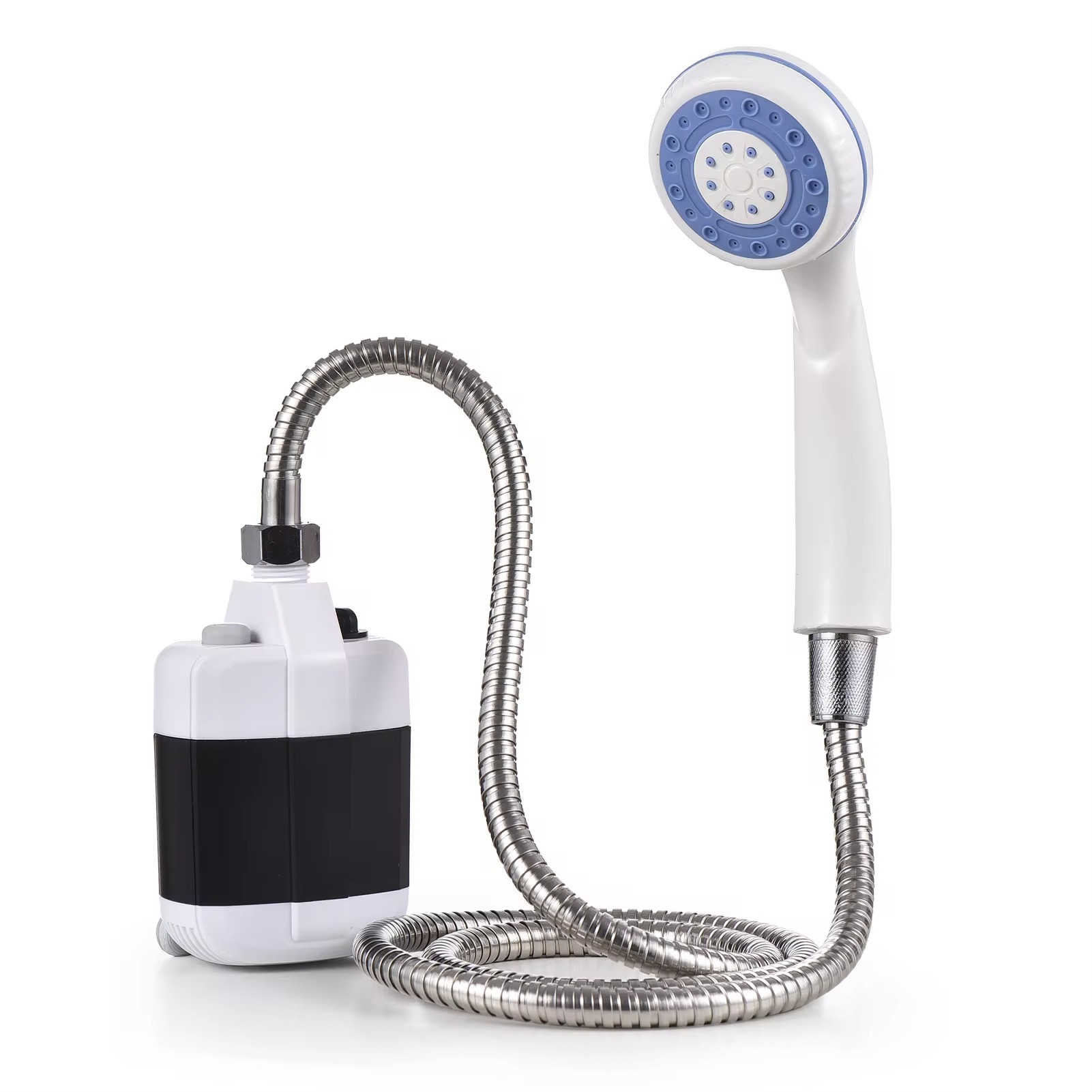 Portable shower pump