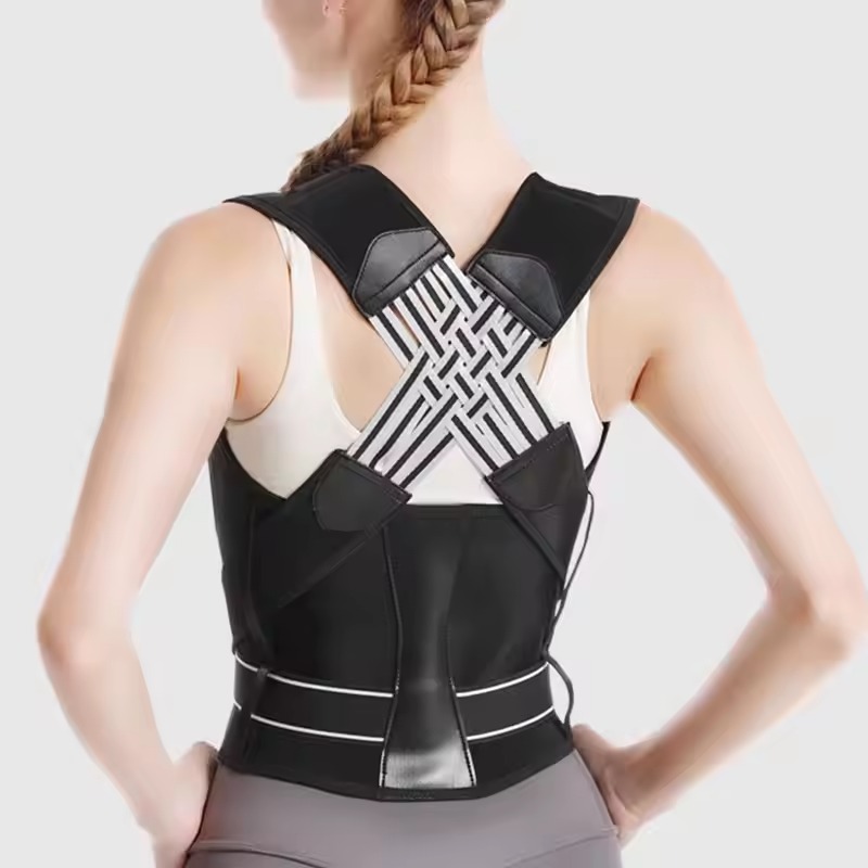 Adjustable posture corrector belt