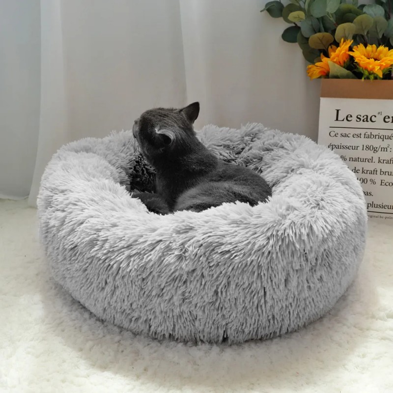 Round pet beds