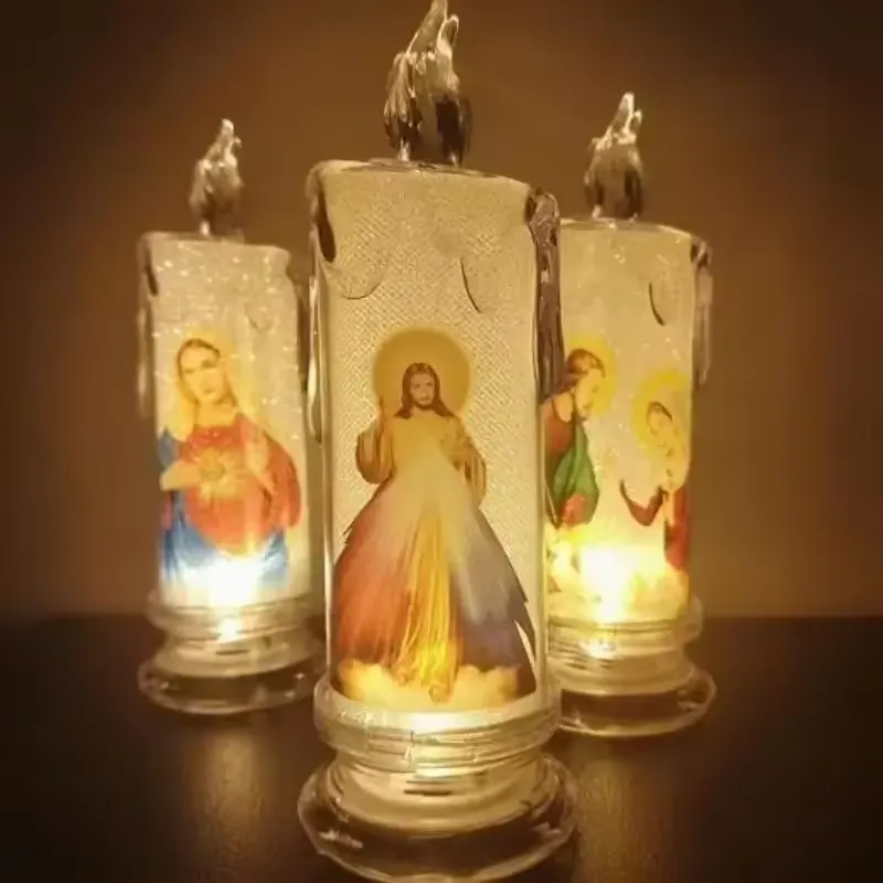 LED prayer candle