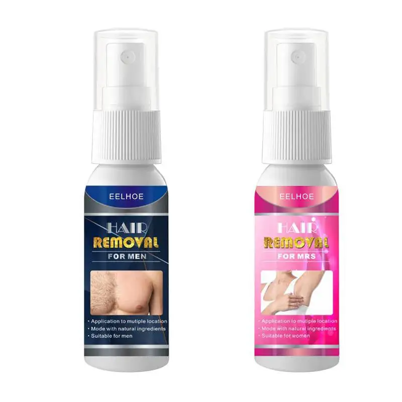 Hair removal spray