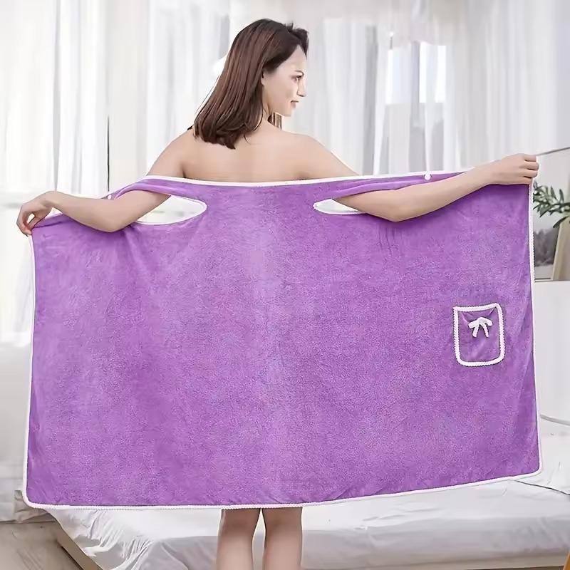 Bath towel wrap
