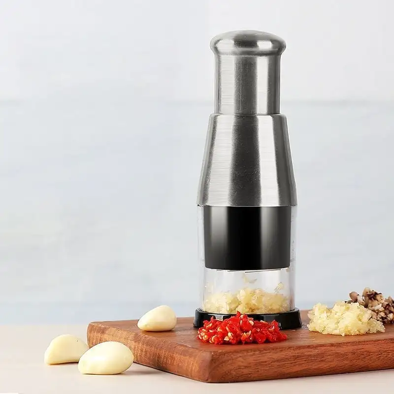 Garlic chopper tool