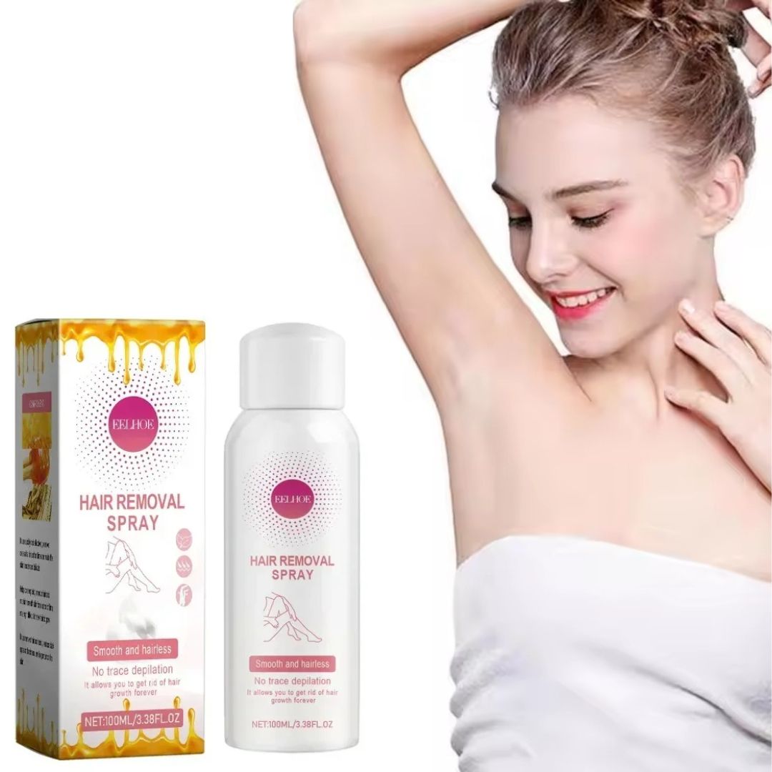 Hair removal spray