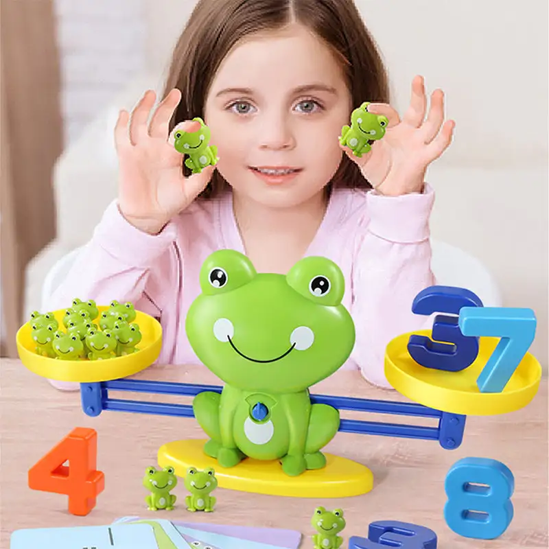 Frog counting toy