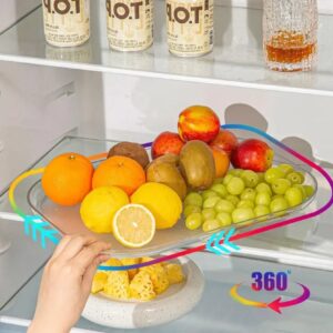 Lazy susan turntable organizer
