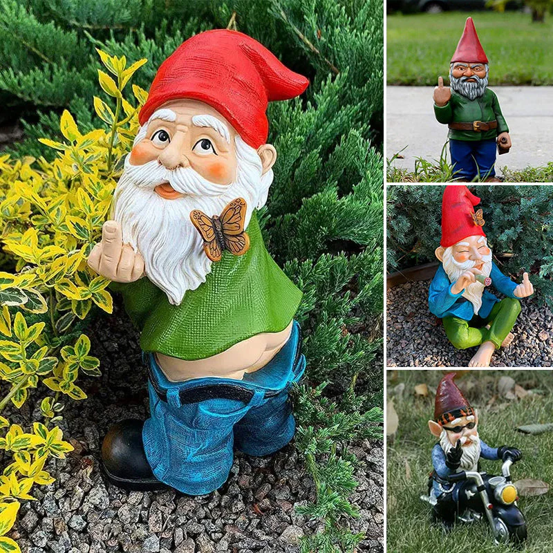 Garden gnome statue