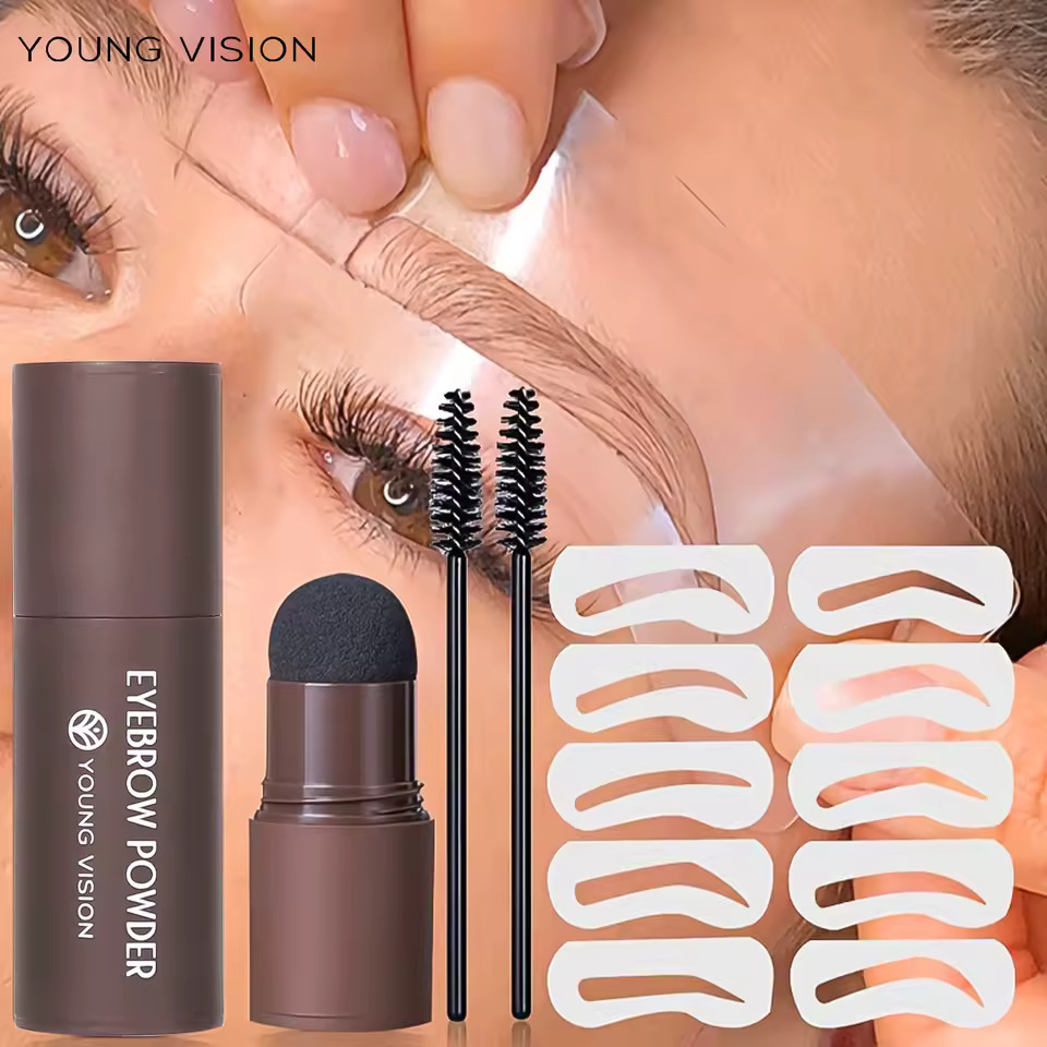 Eyebrow stamp kit