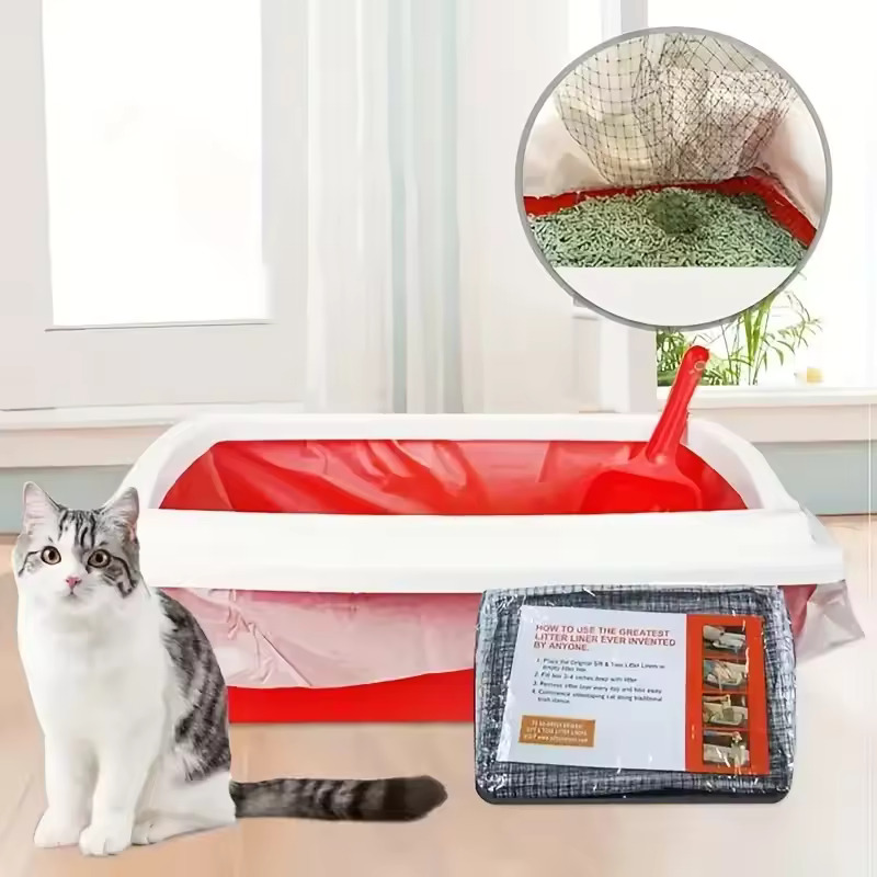 Reusable cat litter filter