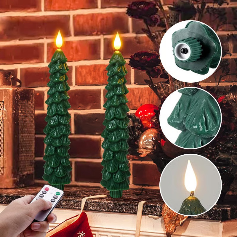 Christmas tree LED candle
