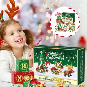 Christmas building block advent calendar