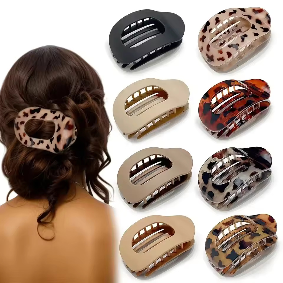 Elegant duckbill hair clip