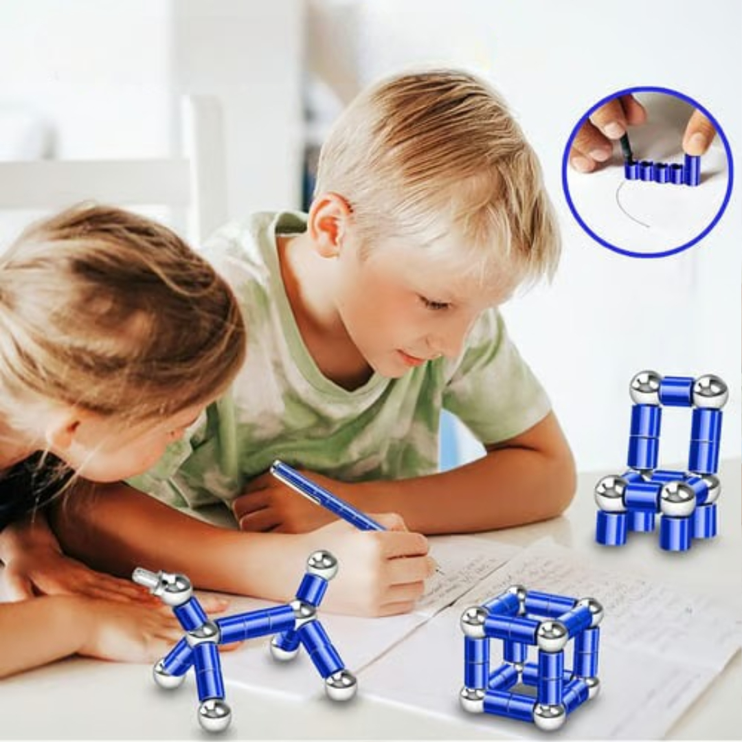 Magnetic finger tip pen
