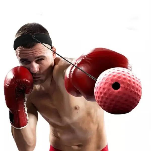 Boxing reflex ball headband
