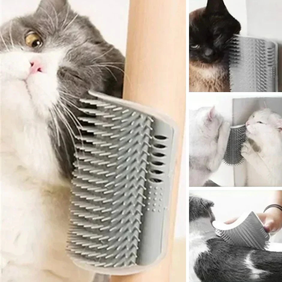 Cat grooming brush (3pcs + free catnip)