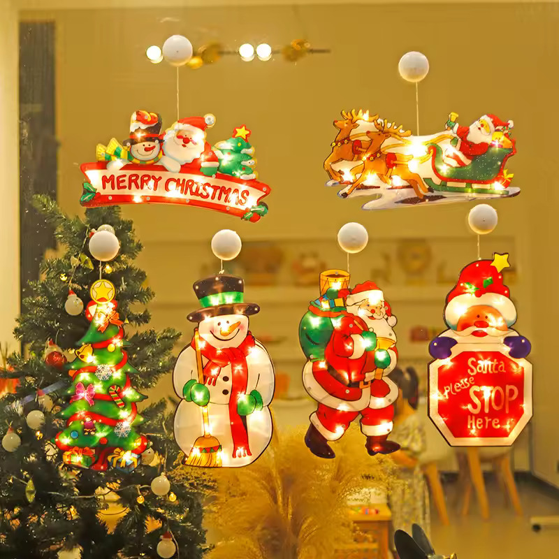 Christmas window lights