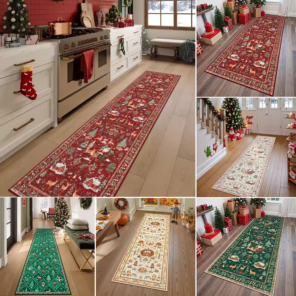 Christmas indoor rug