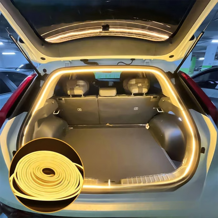Trunk LED light strip