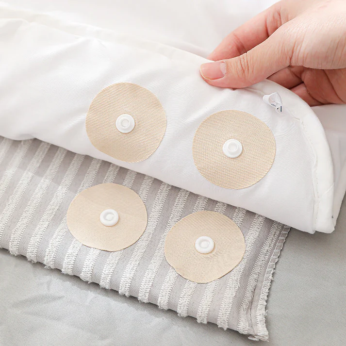 Anti-slip duvet cover snap clips (30 pairs)