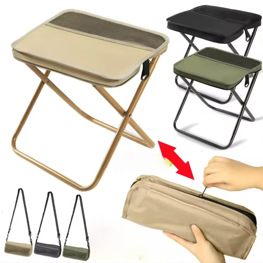 Portable hiking stool