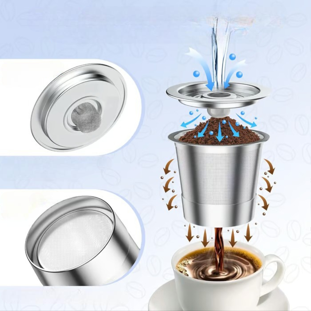 Reusable coffee capsule (2 pcs)