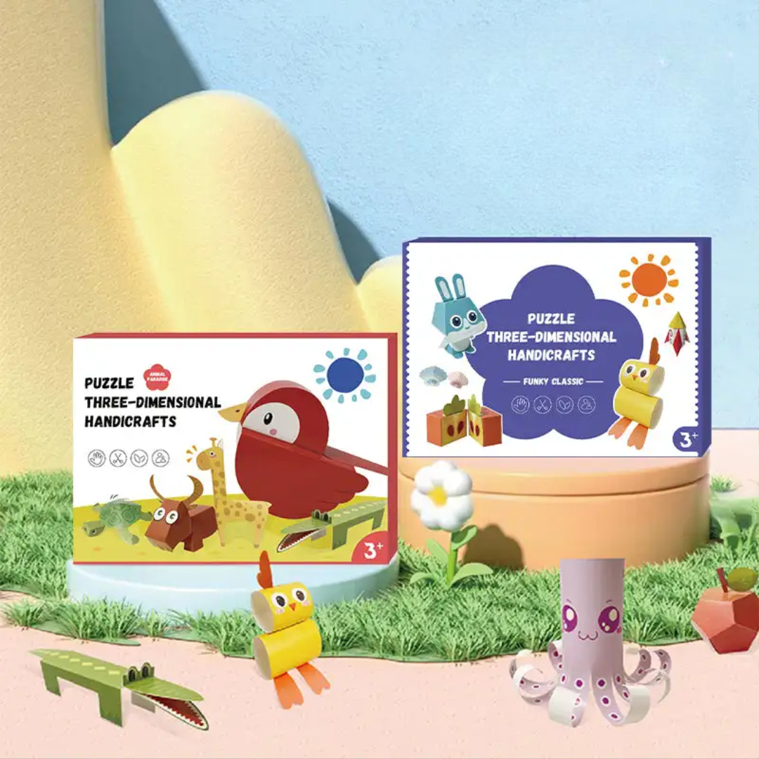 3D handmade origami book