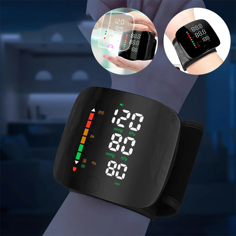 Wrist blood pressure monitor
