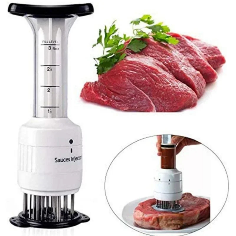 2 in 1 tenderizer and sauce injector