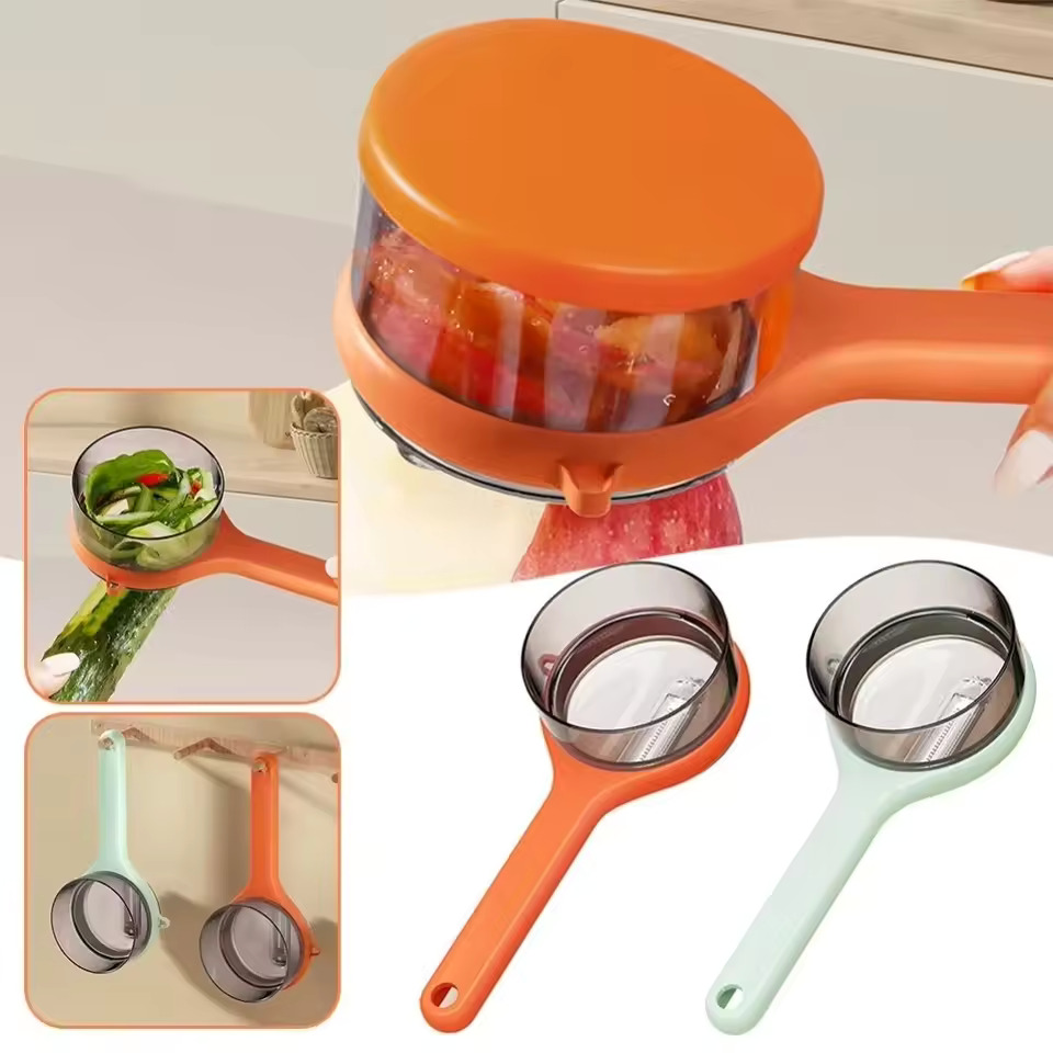 2-in-1 peeler with storage box (2 pcs)