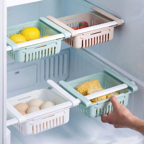 Refrigerator storage bins