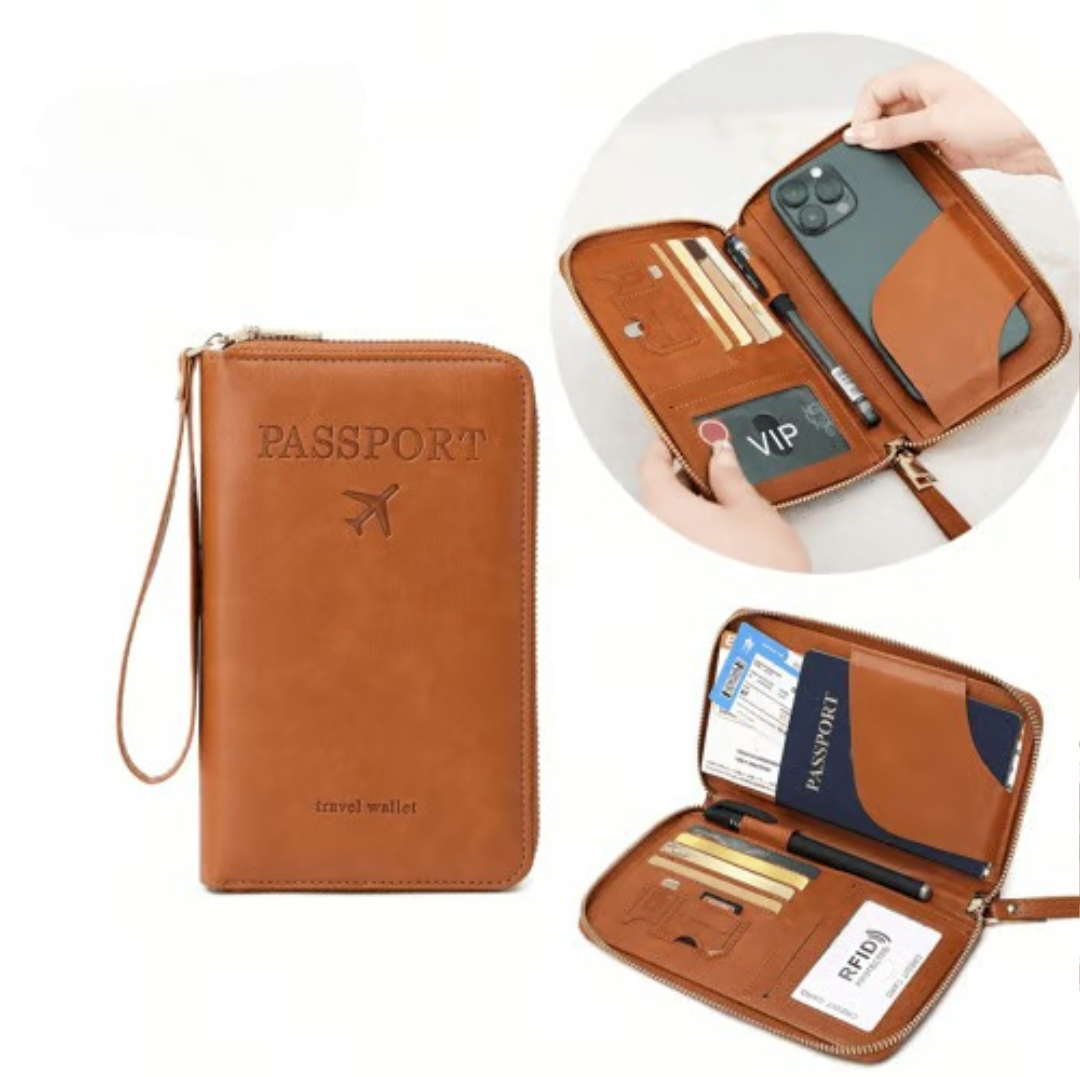 Travel organizer wallet