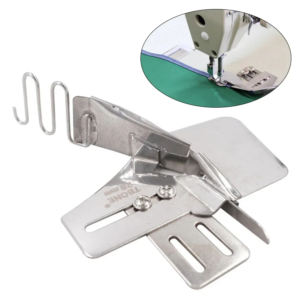 Sewing machine hemming device