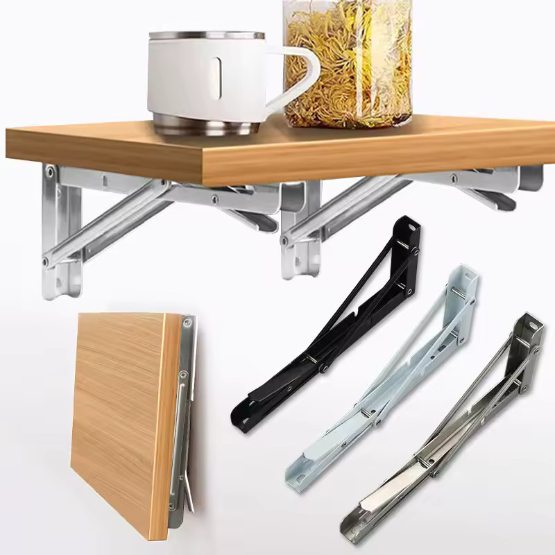 Foldable wall brackets