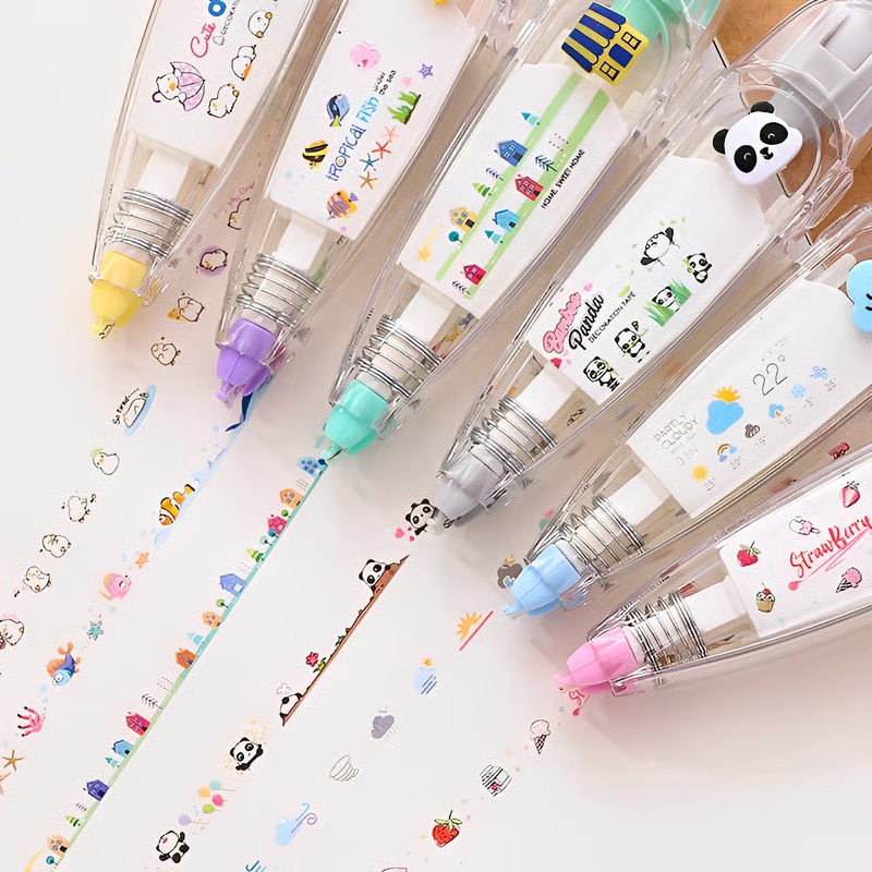 Decorative animal press pen