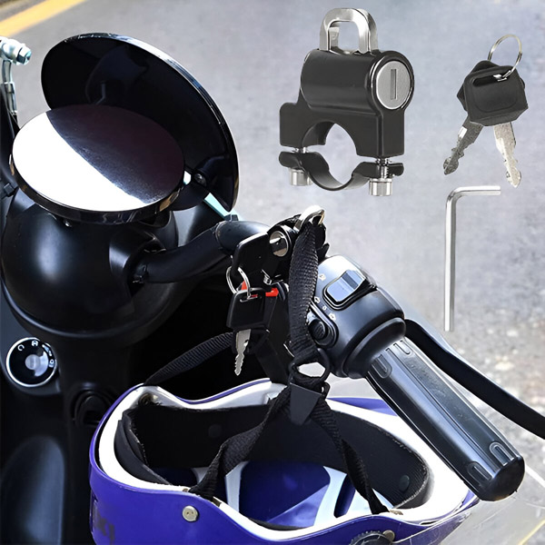 Helmet lock